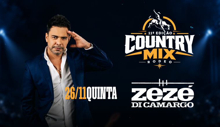 Zezé Di Camargo - 11ª Country Mix Rodeo 2026 em Campo Verde
